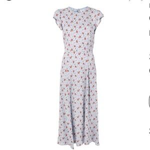 Reformation Gavin Dress Light Blue